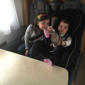 Camper seggiolini in viaggio MammaInViaggio