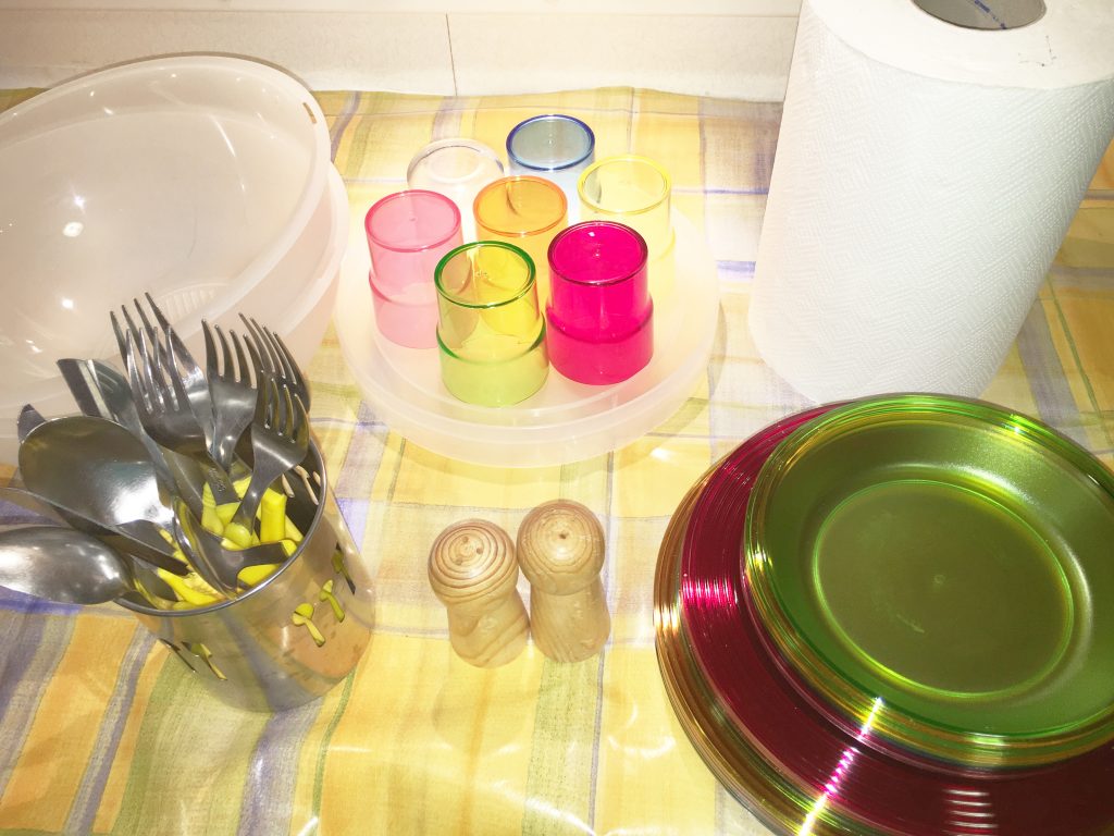 attrezzatura camper picnic