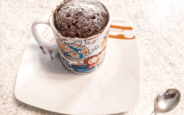 torta in tazza senza glutine al microonde