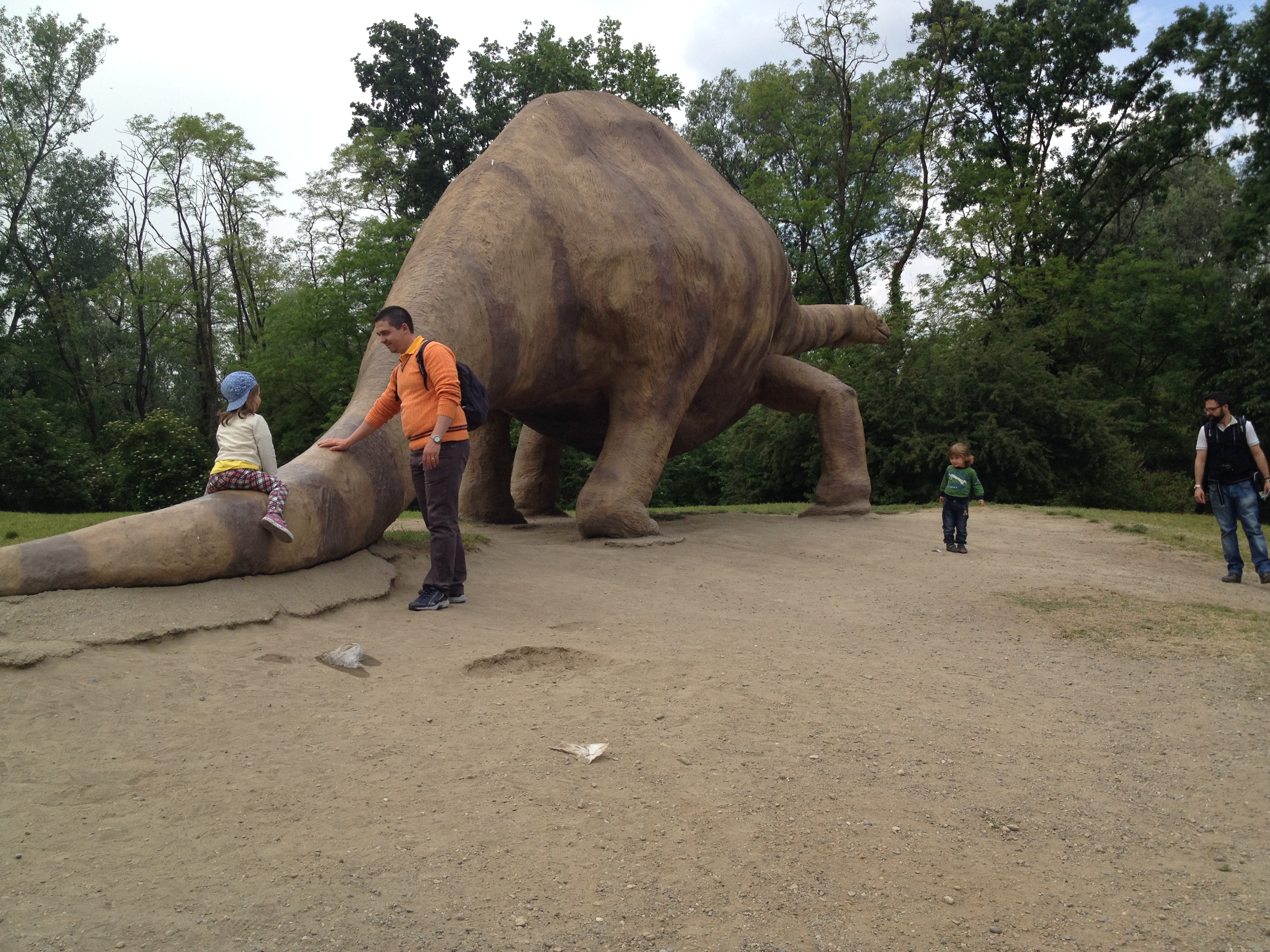 Parco della Preistoria Brontosauro MammaInViaggio