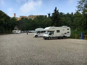 Area sosta camper Volterra MammaInViaggio