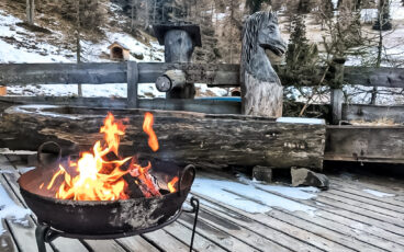 in camper in inverno