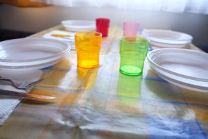 Camper Tavola apparecchiata MammaInViaggio