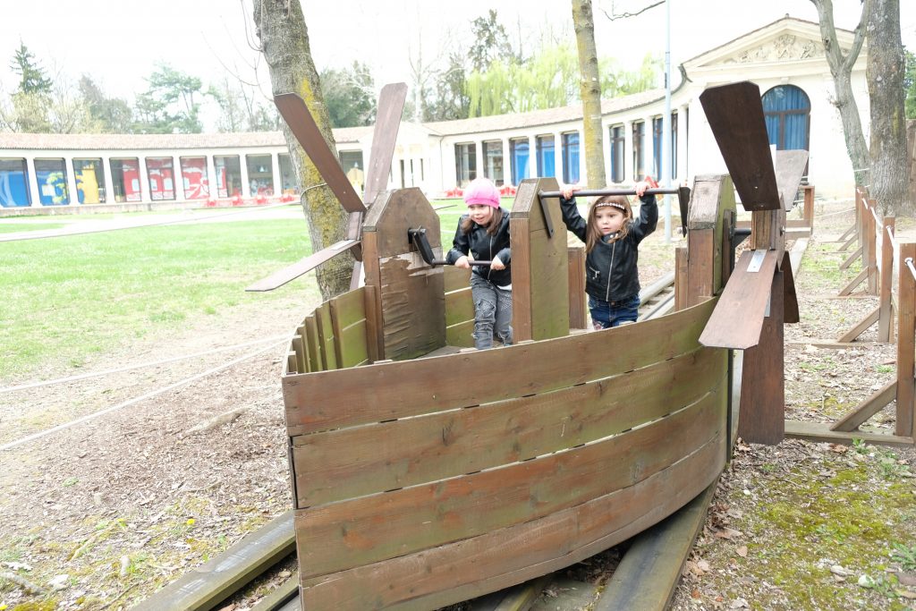 Parco degli Alberi Parlanti Le macchine di Leonardo MammaInViaggio