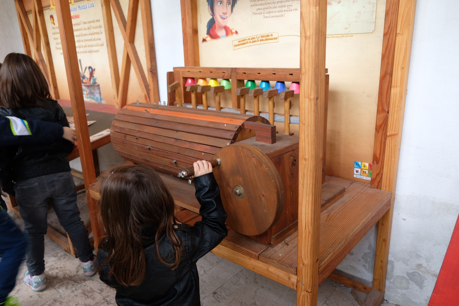 Parco degli Alberi Parlanti Le macchine di Leonardo MammaInViaggio