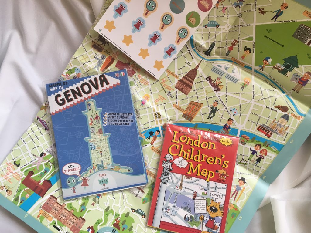 Cartine bambini per viaggio MammaInViaggio