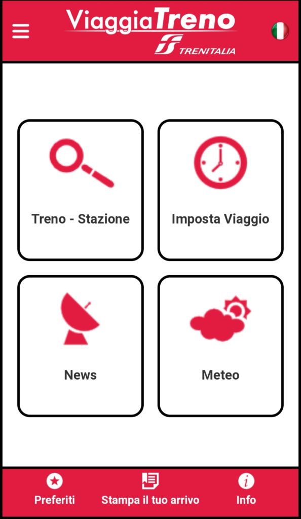 Viaggiatreno smartphone