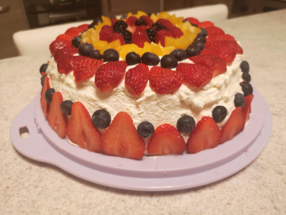 Torta Pan di spagna senza glutine