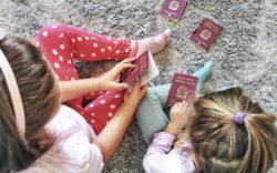 Passaporto elettronico per bambini