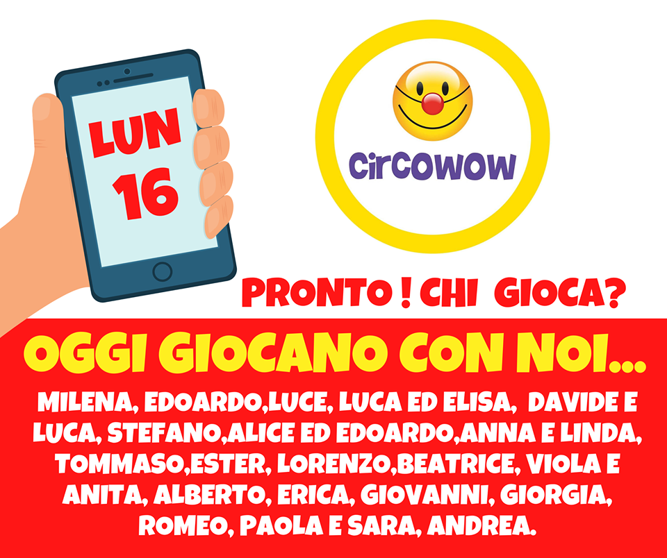 Pronto? Chi gioca! CircoWow