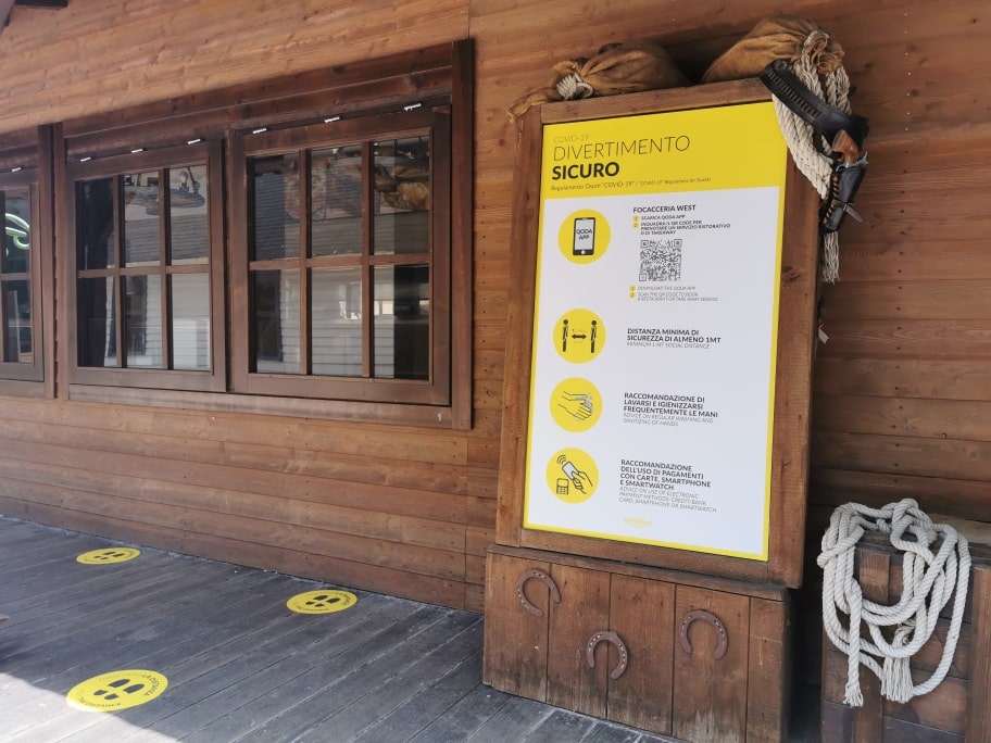 Gardaland 2020 in sicurezza