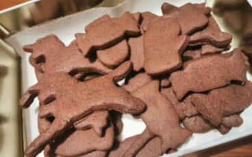 Biscotti di riso al cioccolato
