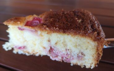 torta allo yogurt con fragole