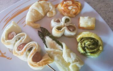 Antipasti pasta sfoglia