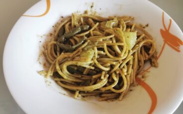 Pasta al Pesto con fagilini e patate senza glutine