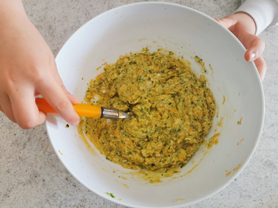 Impasto Muffin di verdure