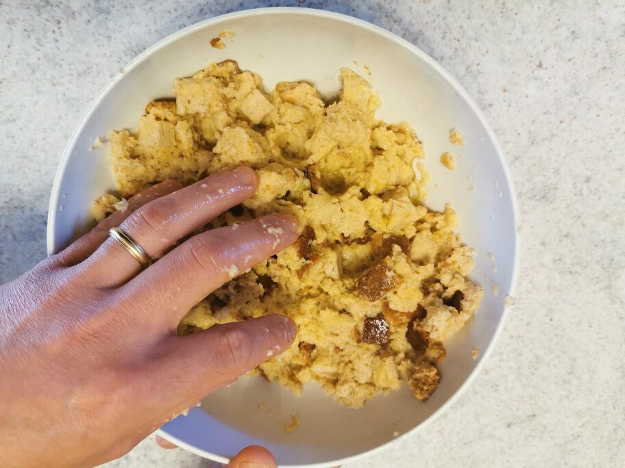 canederli allo speck preparazione