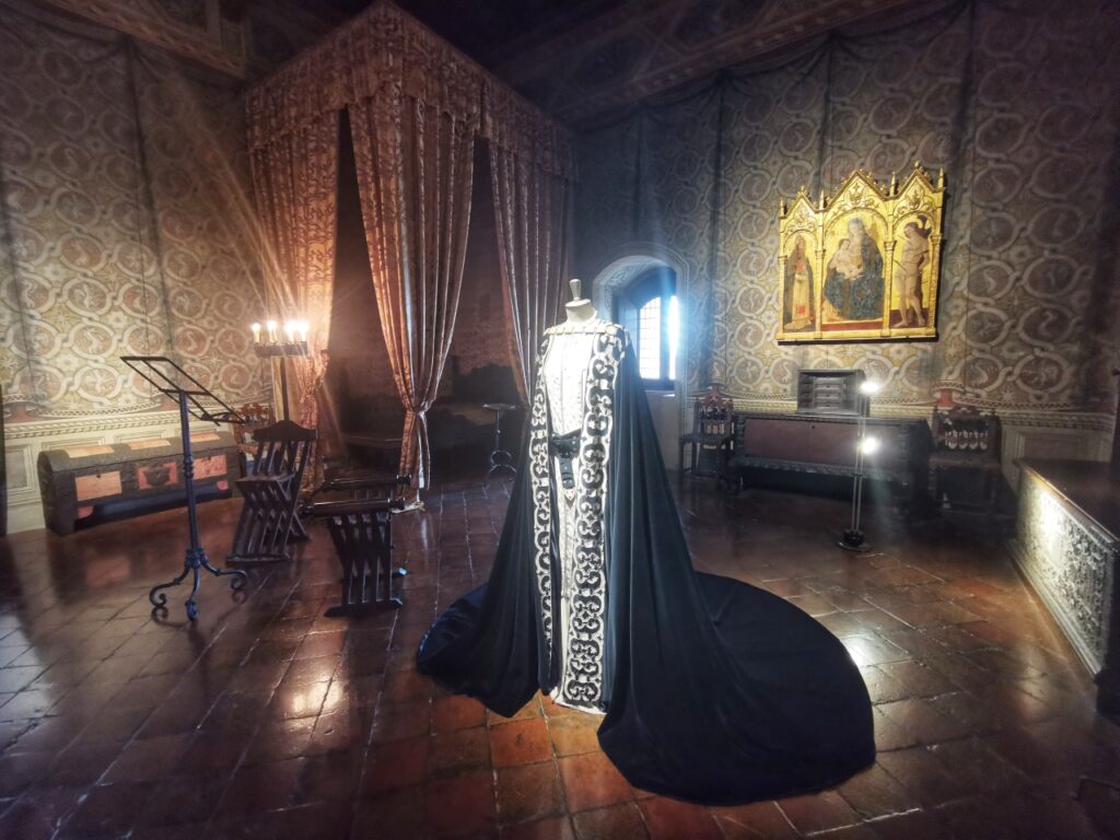 Castello di Gradara stanza di Francesca