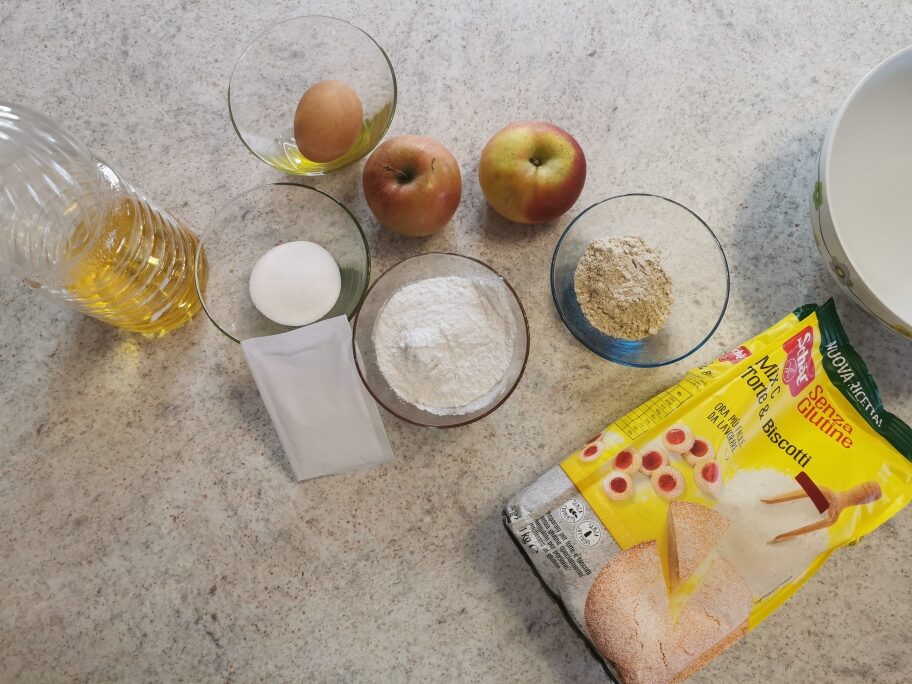 Frittelle di mele al forno senza glutine ingredienti