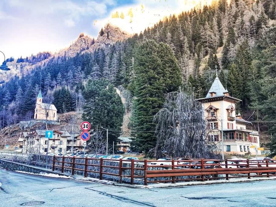 Gressoney saint jean inverno