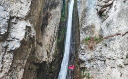 Parco delle cascate di Molina altalena
