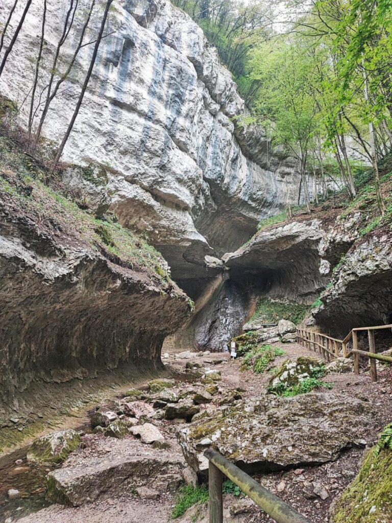 Parco delle cascate di Molina percorso rosso