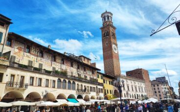 Verona piazza delle Erbe