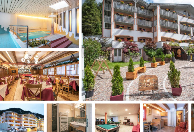 Family hotel al sole con piscina trentino