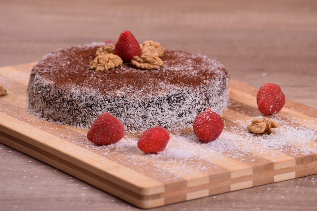 torta cioccolato e noci