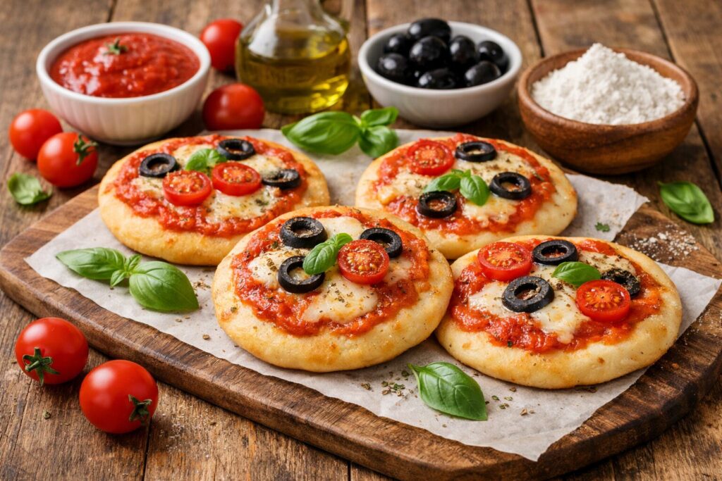 pizzette senza glutine senza lievito