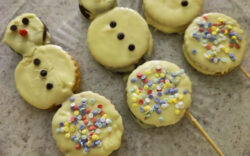BISCOTTI di natale PUPAZZO DI NEVE