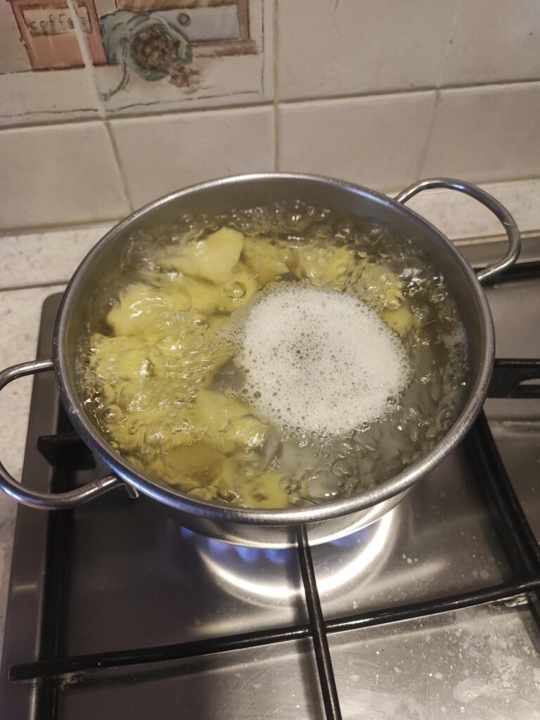 Focaccine in padella senza glutine patate