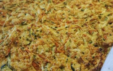 Schiacciata di verdure senza glutine