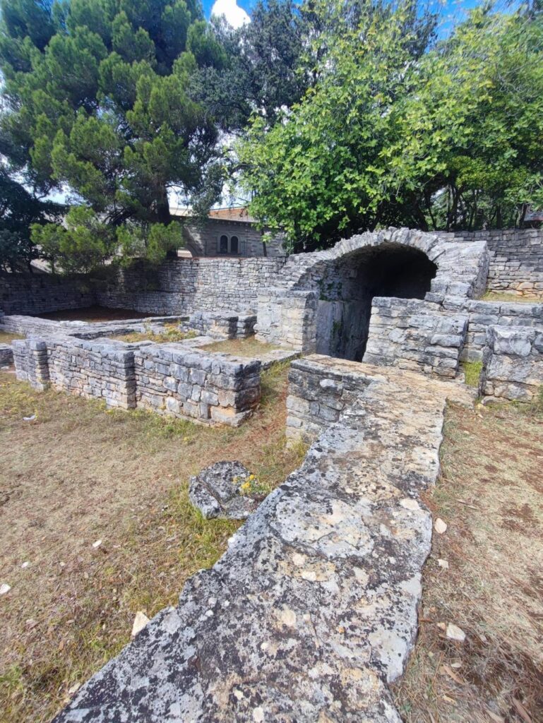 Isole Brioni Croazia castrum