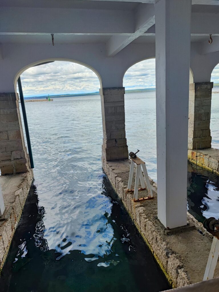 Isole Brioni casa delle barcce