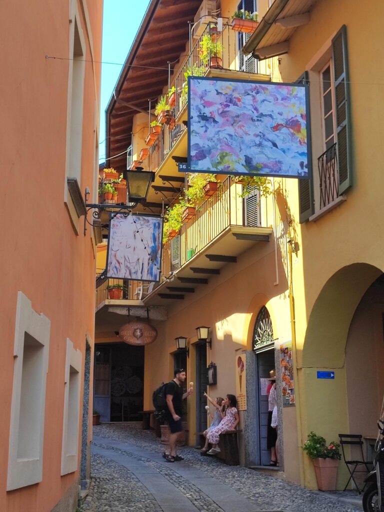 cannero riviera viuzza centro storico