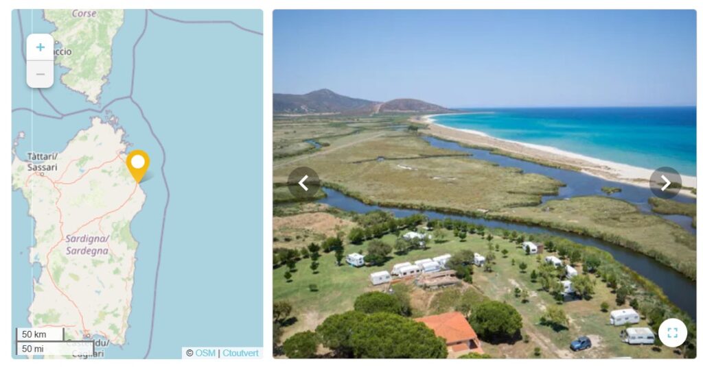 camping ermosa