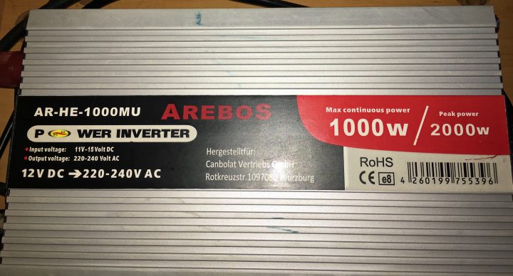 inverter camper