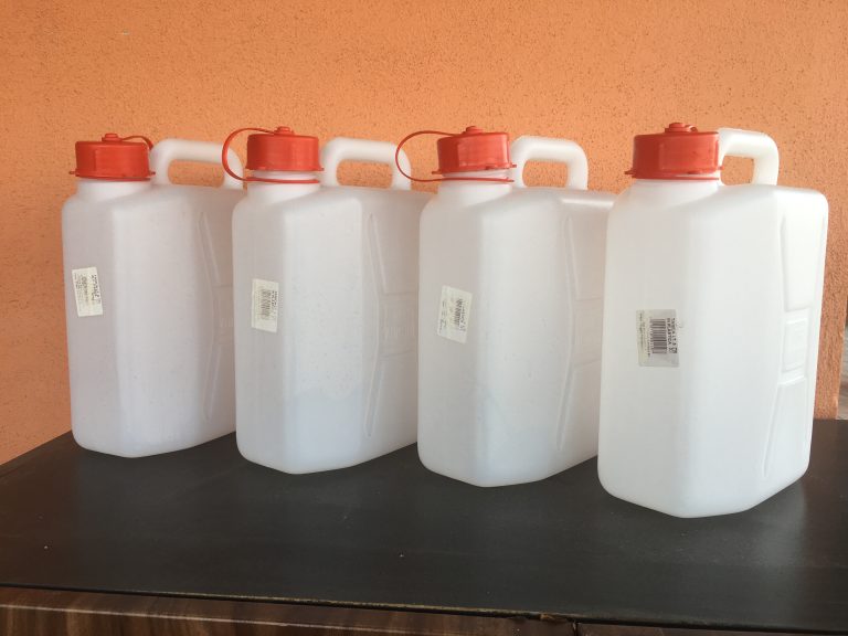 taniche acqua camper