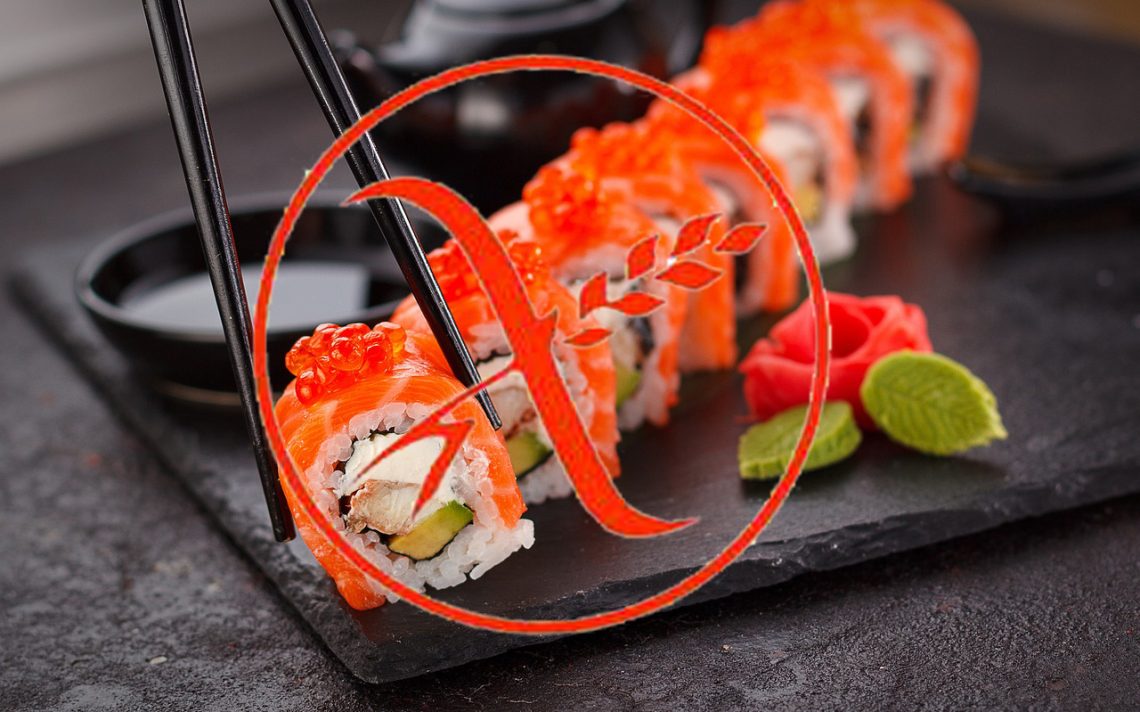 sushi senza glutine