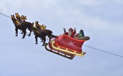 Babbo Natale che Vola Montreux