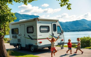 Weekend in camper a Montreux con bambini