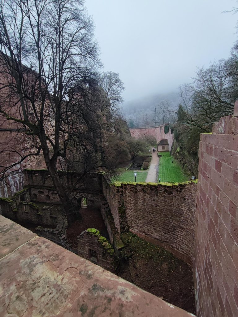 Heidelberg giardino castello