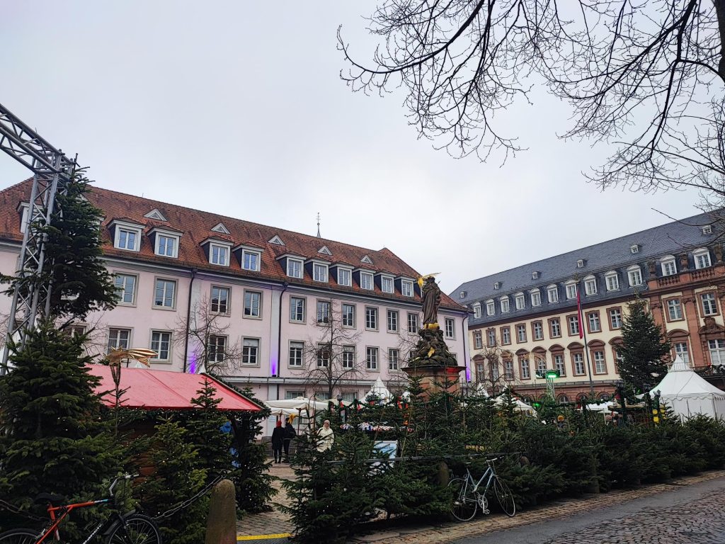 Piazza centro storico Heidelberg