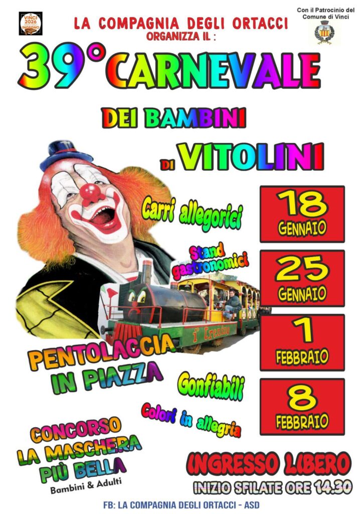 carnevale vitolini 2026