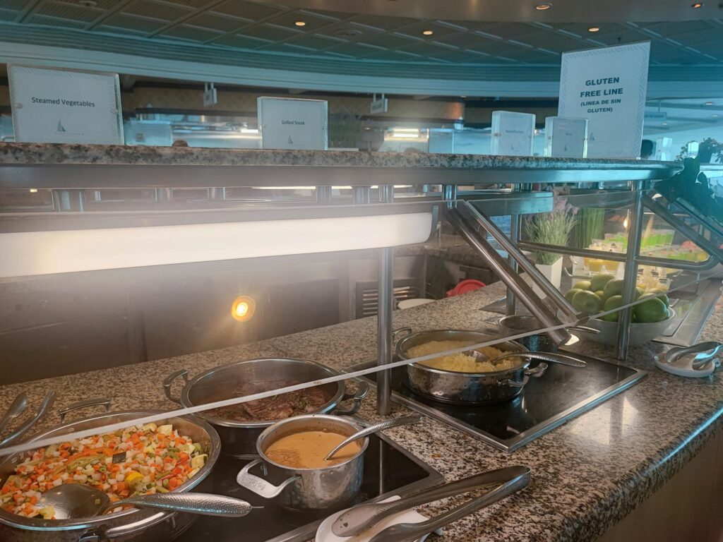 Royal Carrebean Buffet senza glutine