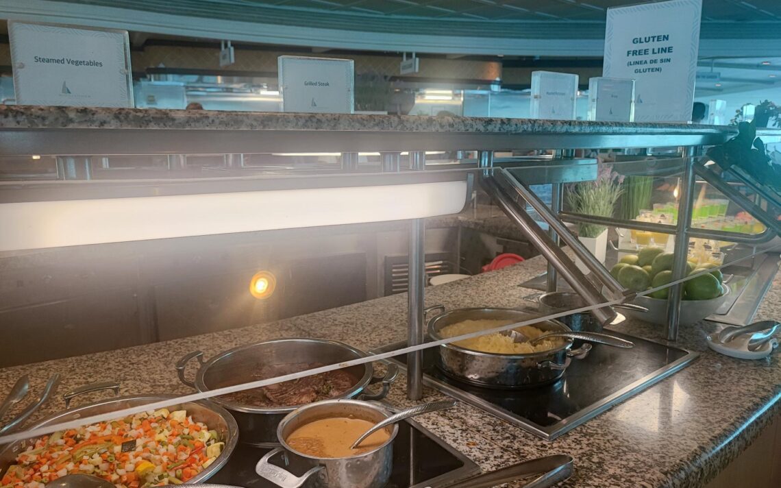 Royal Carrebean Buffet senza glutine