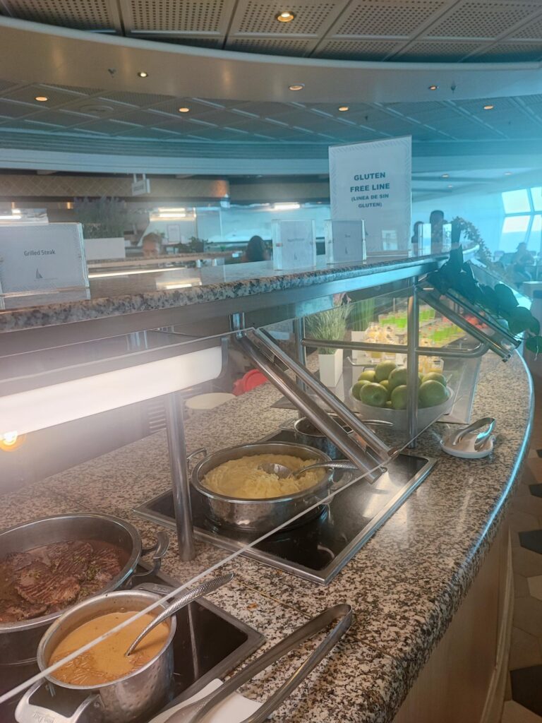 Gluten free line buffet royal carrebean
