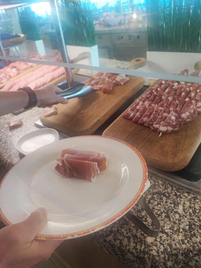 Royal Carrebean buffet