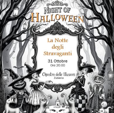 Halloween al Chiostro delle Illusioni di Zubiena